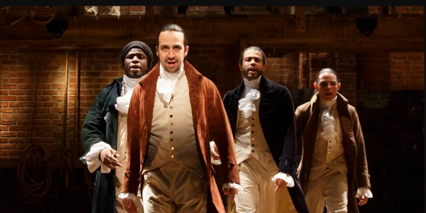 Cast picture from Hamilton the Musical