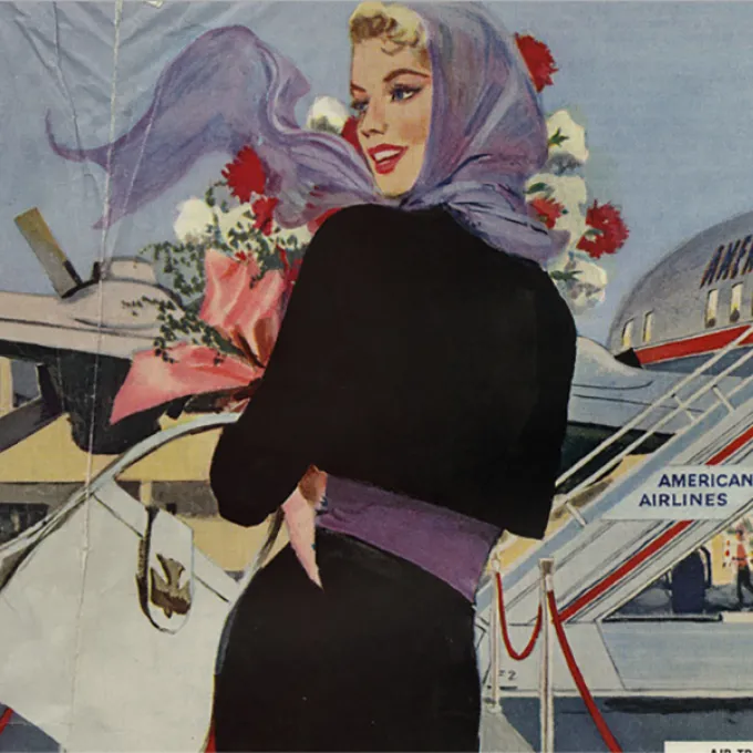 American Airlines Ad from 1946